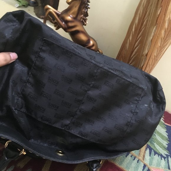 Authentic Michael Kors Whipstitch Hamilton East West Tote - Picture 5 of 16